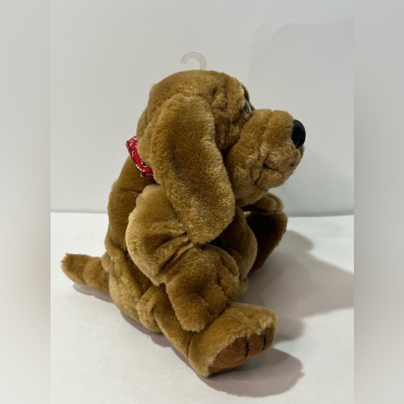 VTG Grand Ole Opry Blu Hound Dog Plush Stuffed Animal Toy Brown 24K 1995 - Picture 5 of 9